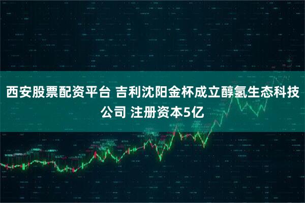 西安股票配资平台 吉利沈阳金杯成立醇氢生态科技公司 注册资本5亿