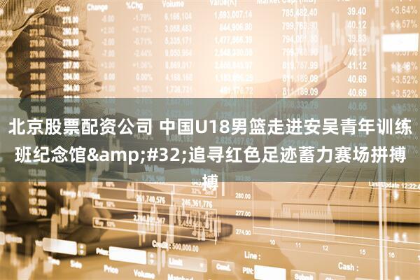 北京股票配资公司 中国U18男篮走进安吴青年训练班纪念馆 追寻红色足迹蓄力赛场拼搏